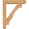 Ekena Millwork Balboa Craftsman Smooth Bracket w/ Offset Brace, Western Red Cedar, 7 1/2"W x 36"D x 44"H BKT0806X36X44BOA04SWR - alternate 2